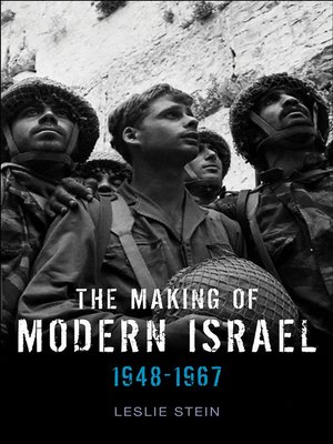 cover image of The Making of Modern Israel